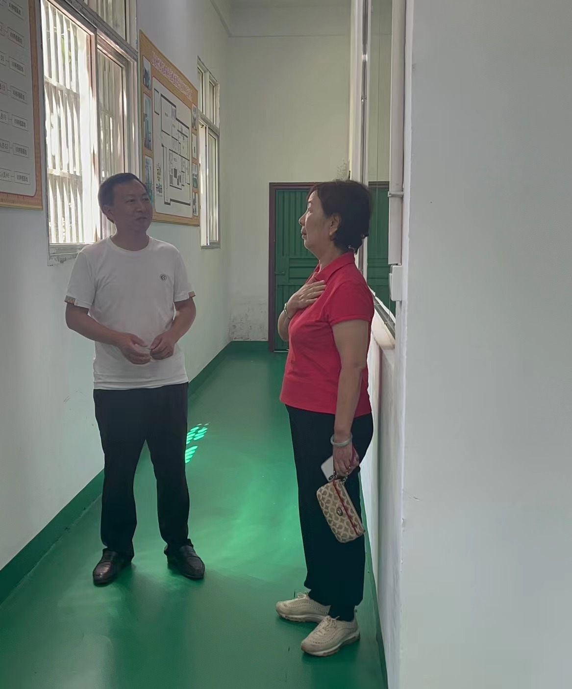 著名作家葉梅女士到公司參觀
