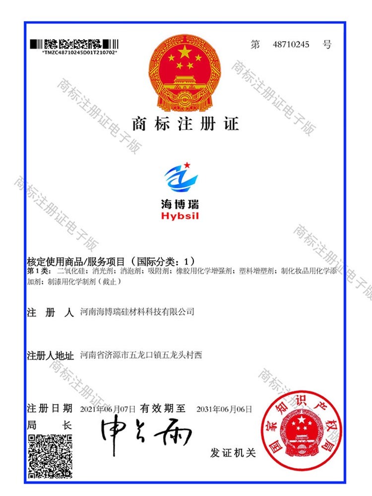 Trademark Registration Certificate