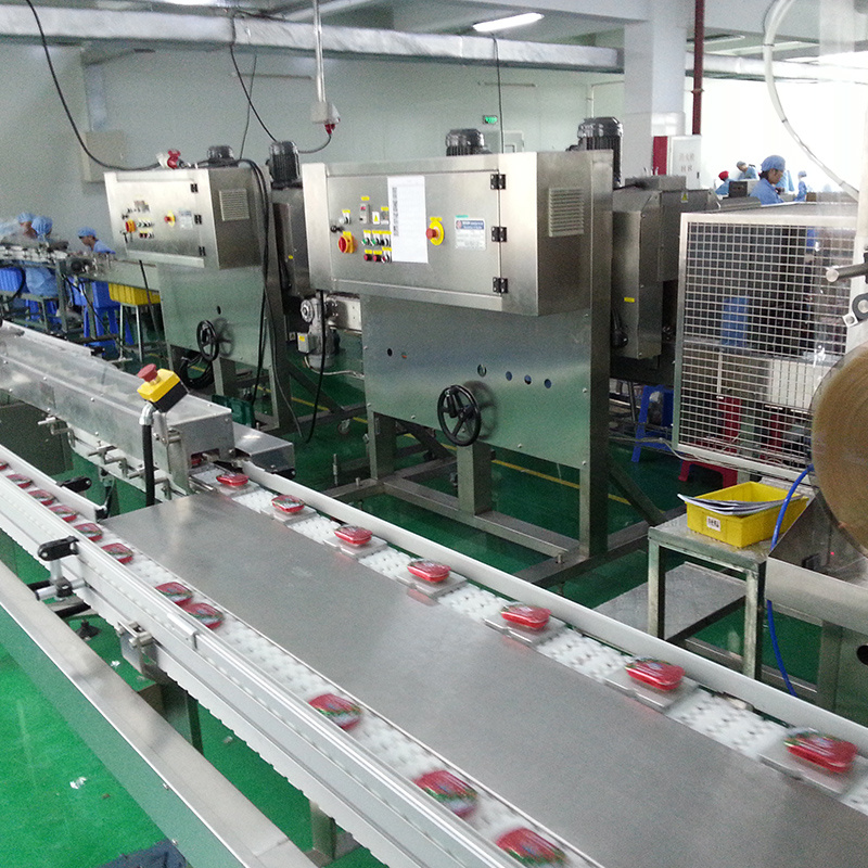 Product automatic sorting and labeling system