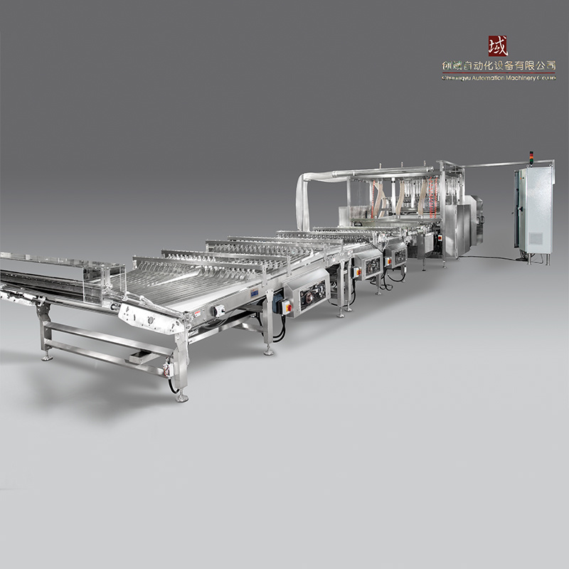 Automatic palletizing, canning, and sealing system for cookies