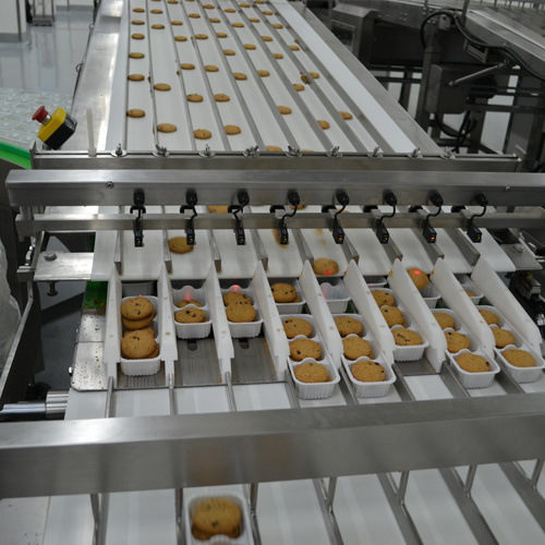 Automatic biscuit tray system (flat)