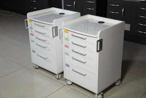 Secure! The mobile dental cabinet stops with a single step #dentalfurniture #dentalclinic #dentalcabinet Secure! The mobile dental cabinet stops with a single step #dentalfurniture #dentalclinic #dentalcabinet