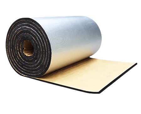 CF Rubber Foam Insulation Sheet with Aluminum Foil and Self Adhesive