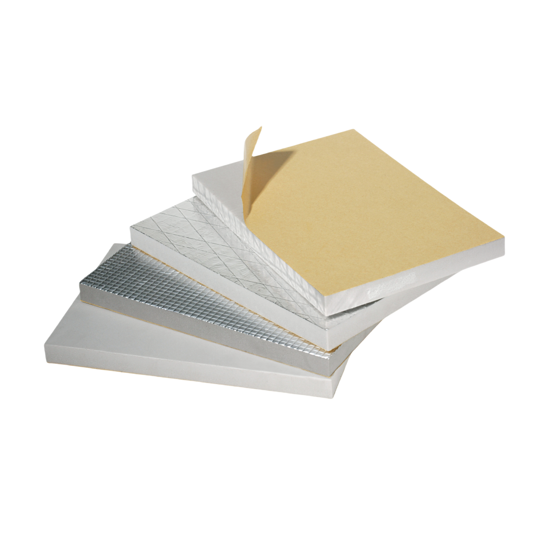 Aluminum Foil Faced PEF Insulation Sheet with Self-adhesive
