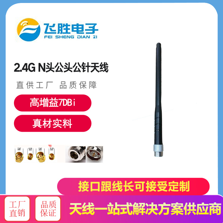 24GN頭公頭公針天線