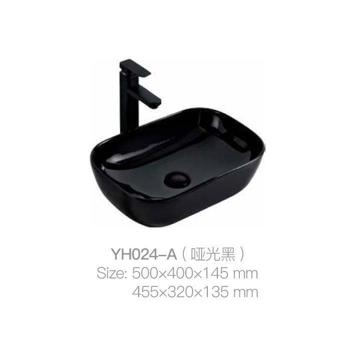YH024-A (Matte Black)