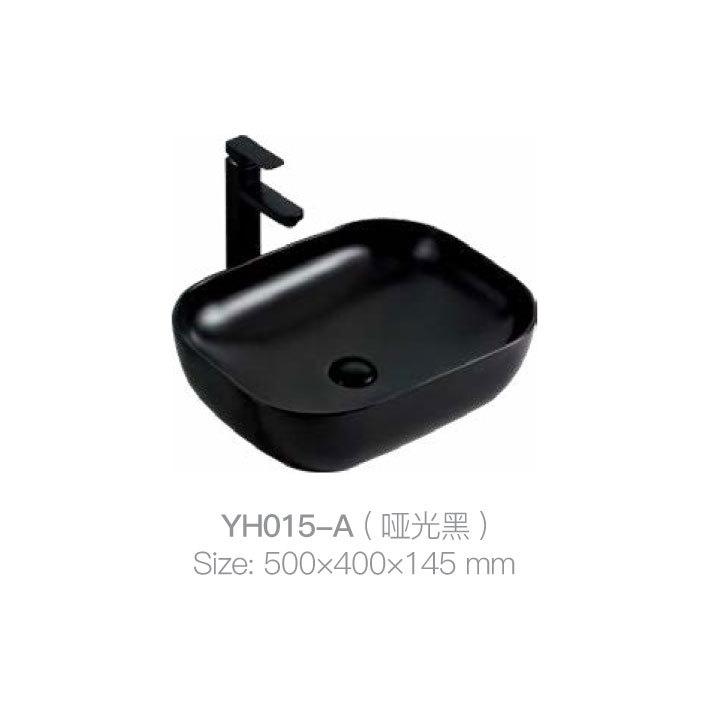 YH015-A (Matte Black)