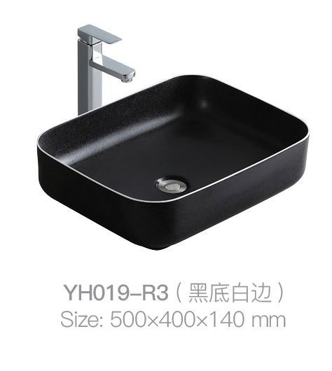 YH019-R3 (黑底白边)