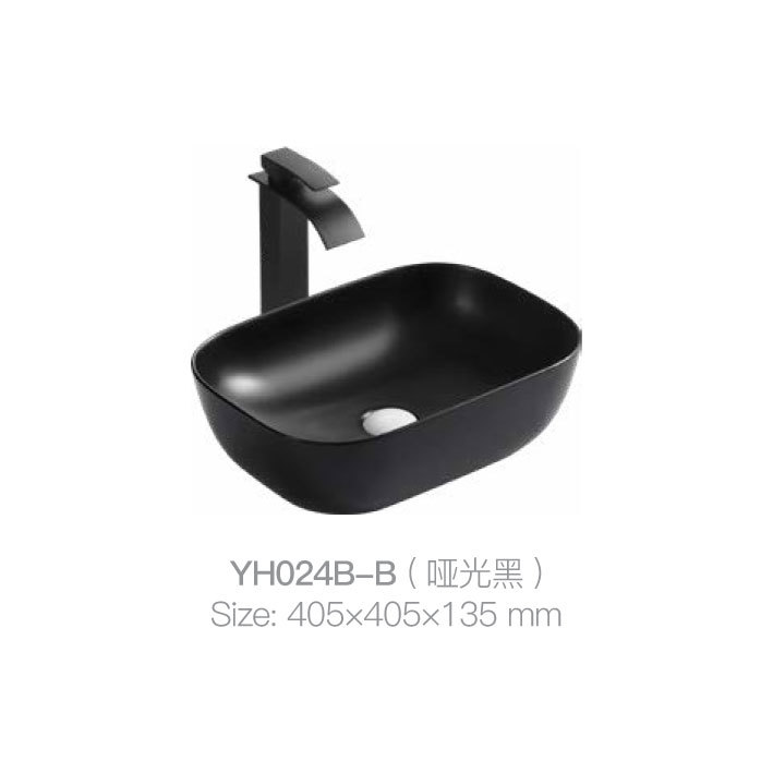 YH024b-B (哑光黑)