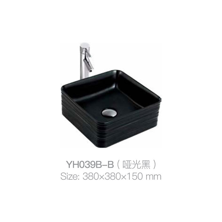 YH039b-B (哑光黑)