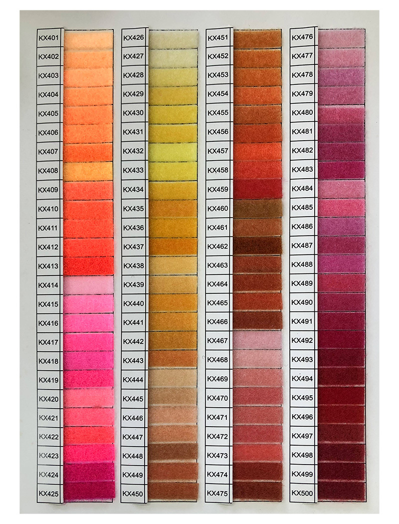Velcro color card