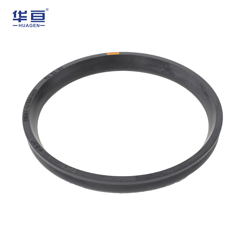 Slide-in (T-shaped) flexible interface rubber seal ring T-DN250