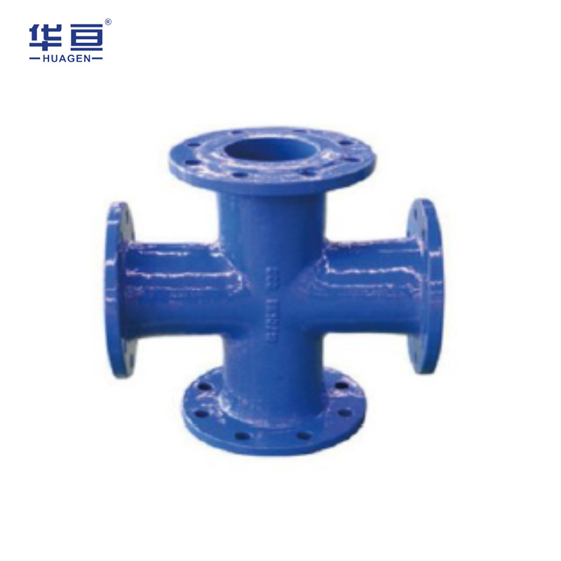 Ductile Iron All Flanged Cross