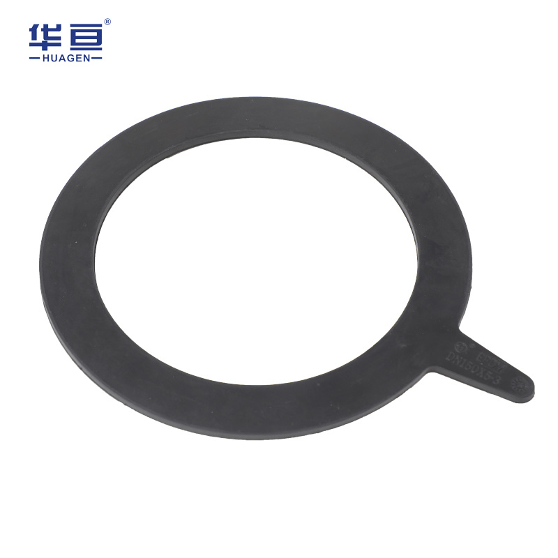 Rubber seal flange gasket DN150X5