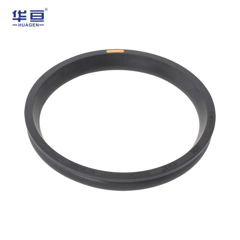 Slide-in (T-shaped) flexible interface rubber seal ring T-DN200