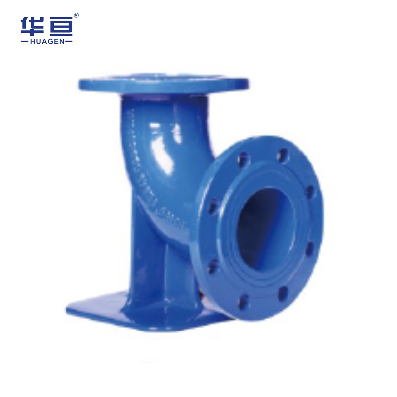 Ductile iron 90 ° duck palm elbow