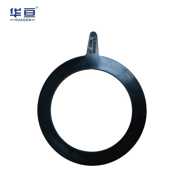 Flange gaskets of rubber seals DN150X5
