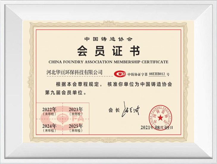 China Foundry Association Environmental Protection