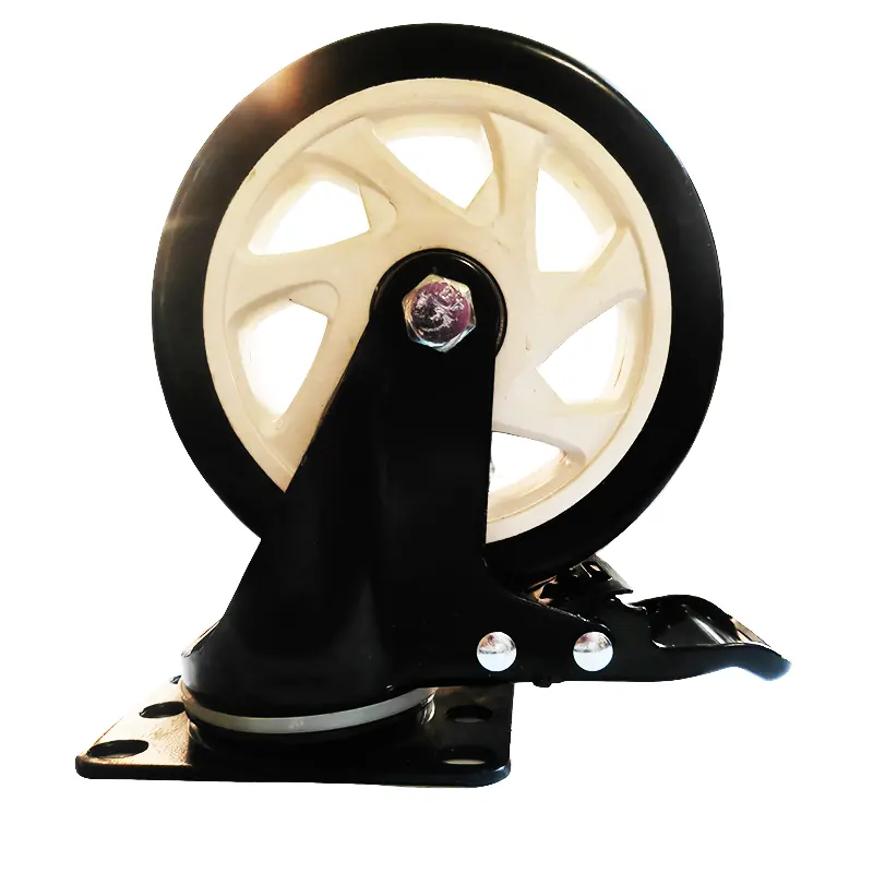 PVC casters silent casters