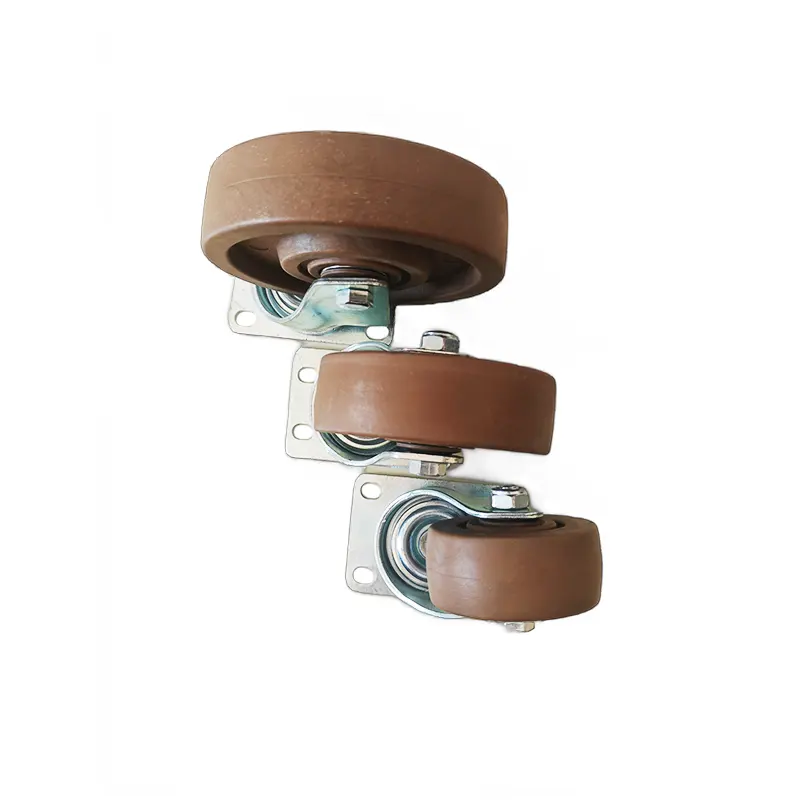 Medium cast iron casters