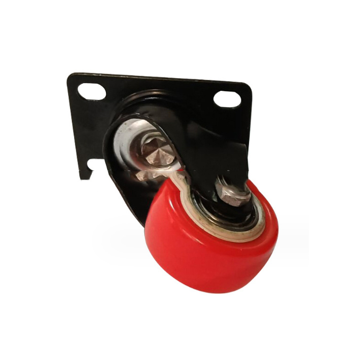 Gold drill brake universal wheel