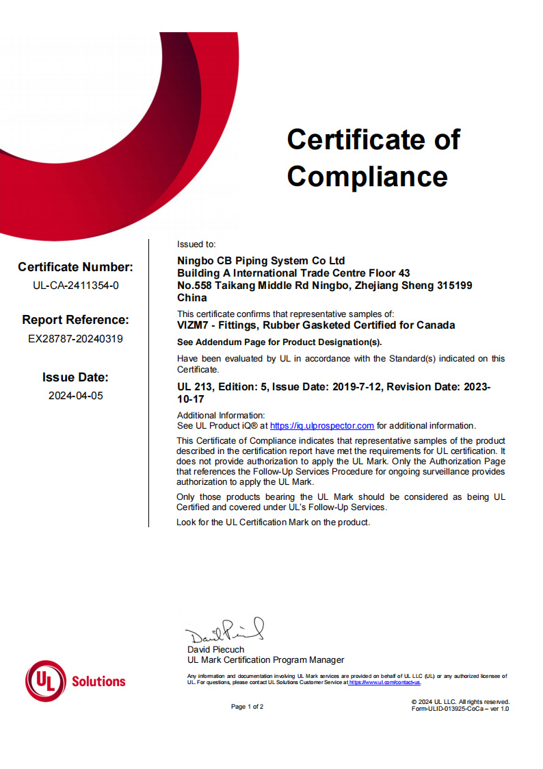 Certificate of Compliance