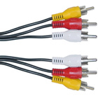 Braid Shielding Rca Audio Video Cable Av Optical Cable 2.2GHz Professional Grade