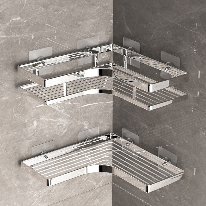 Bathroom storage rack