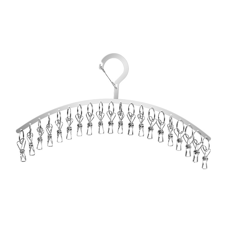 0224 Flat Strip Windproof Arc Hosiery Rack