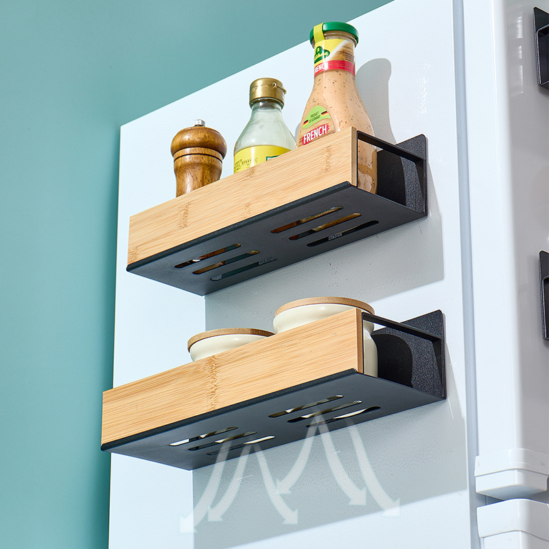 1224 Iron-wood Magnetic Storage Rack