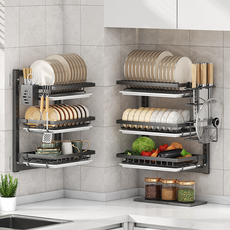 1025 wall-mounted dish rack
