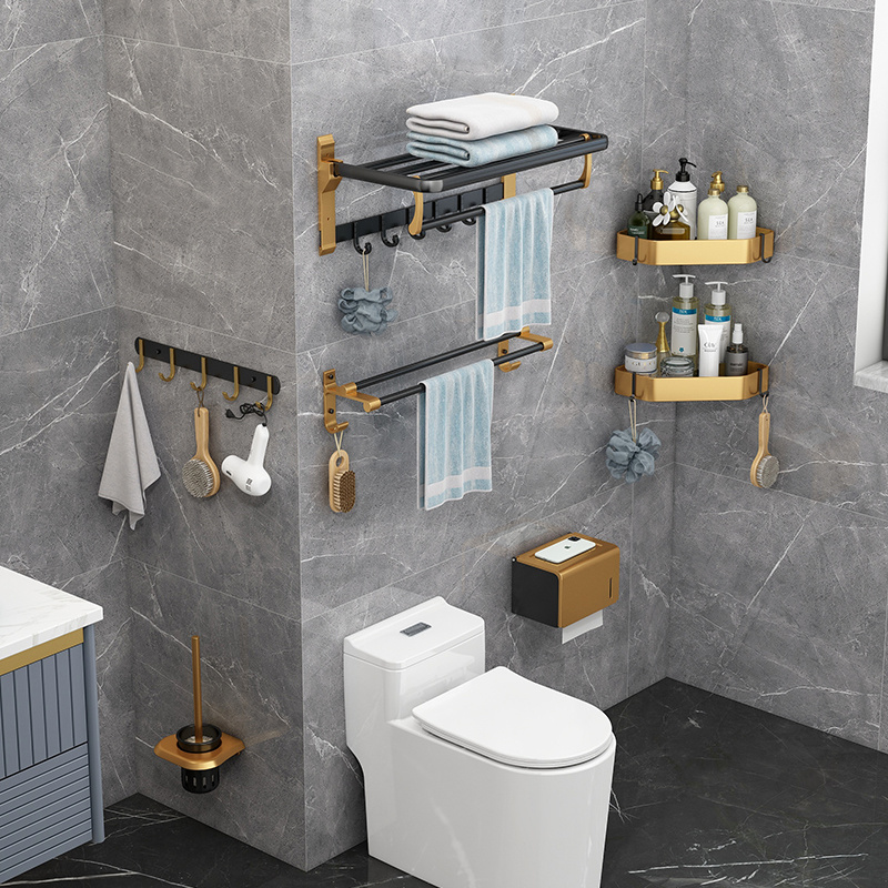 0724 round tube bathroom set