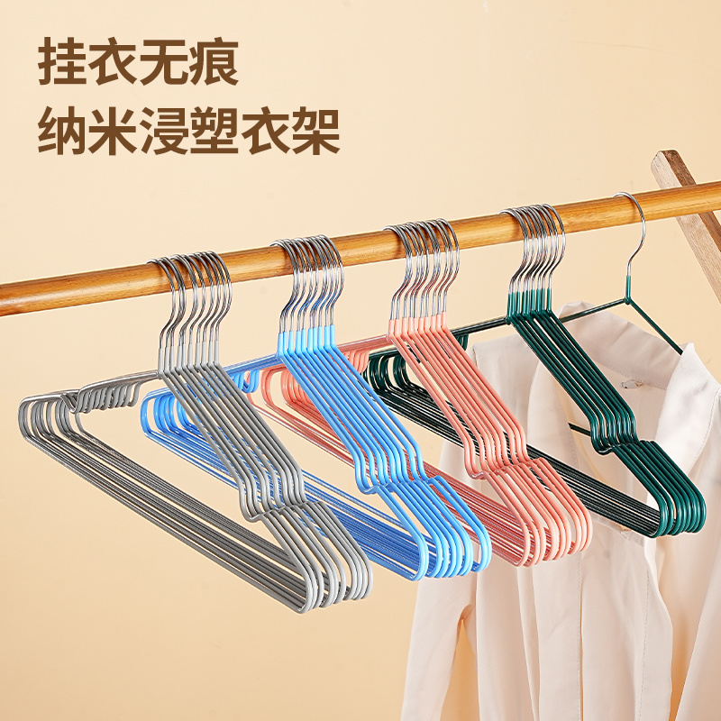 Dip plastic anti-slip belt V hanger