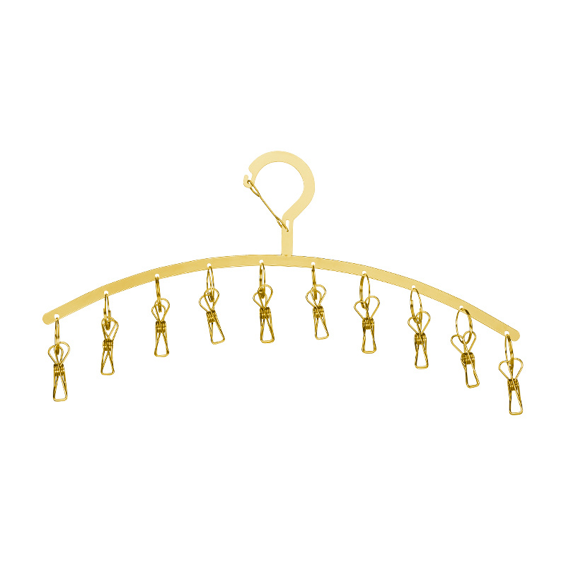 0224 Flat Strip Windproof Arc Hosiery Rack