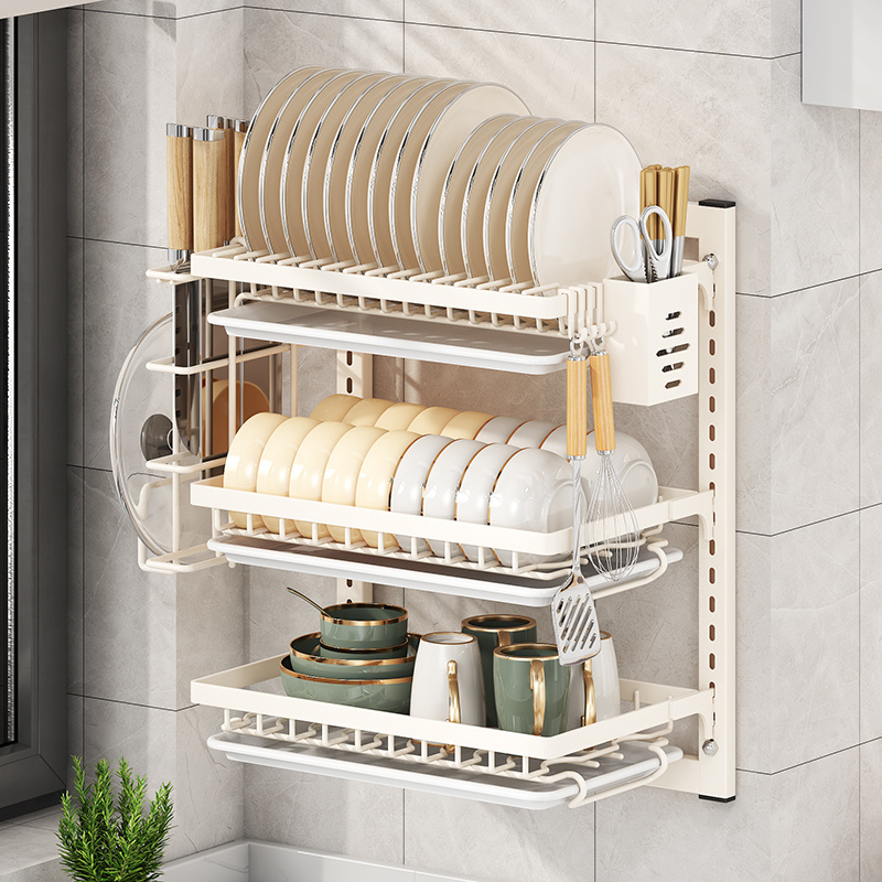 1025 wall-mounted dish rack