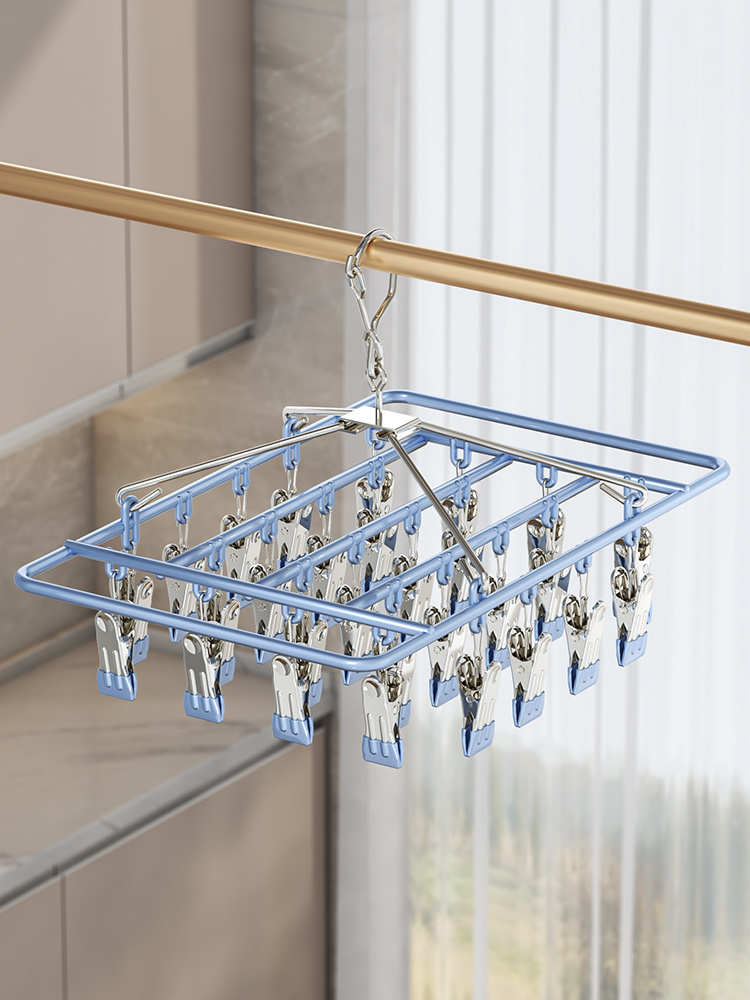 Plastic Dip Colorful Drying Socks Rack