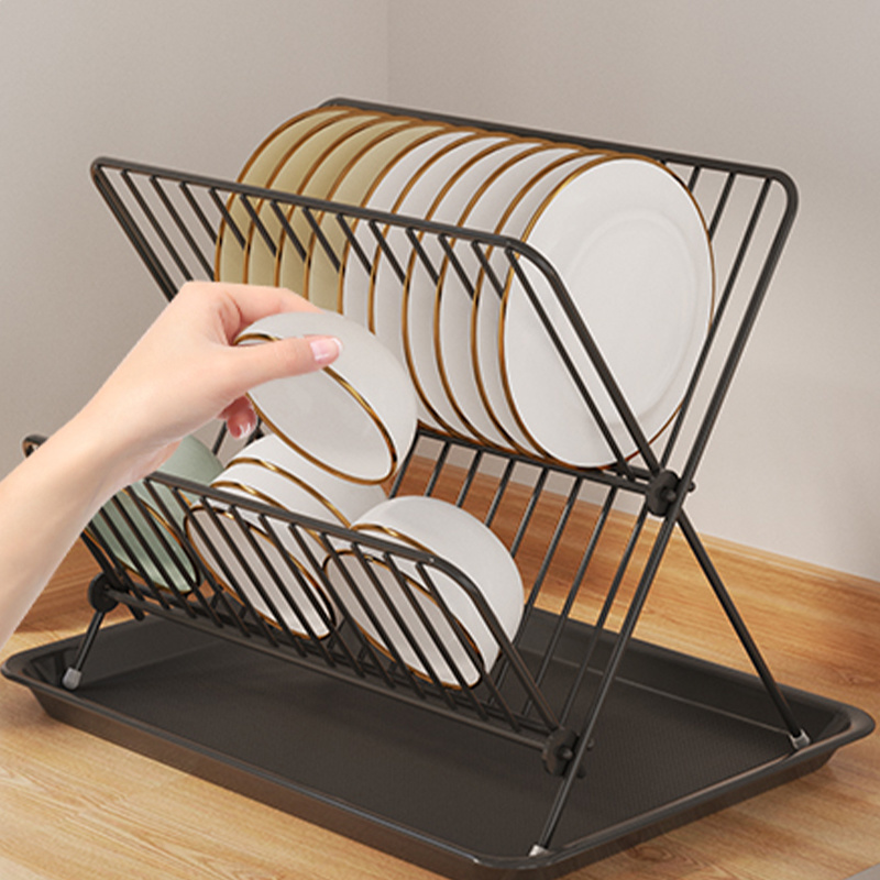 1218 folding dish rack