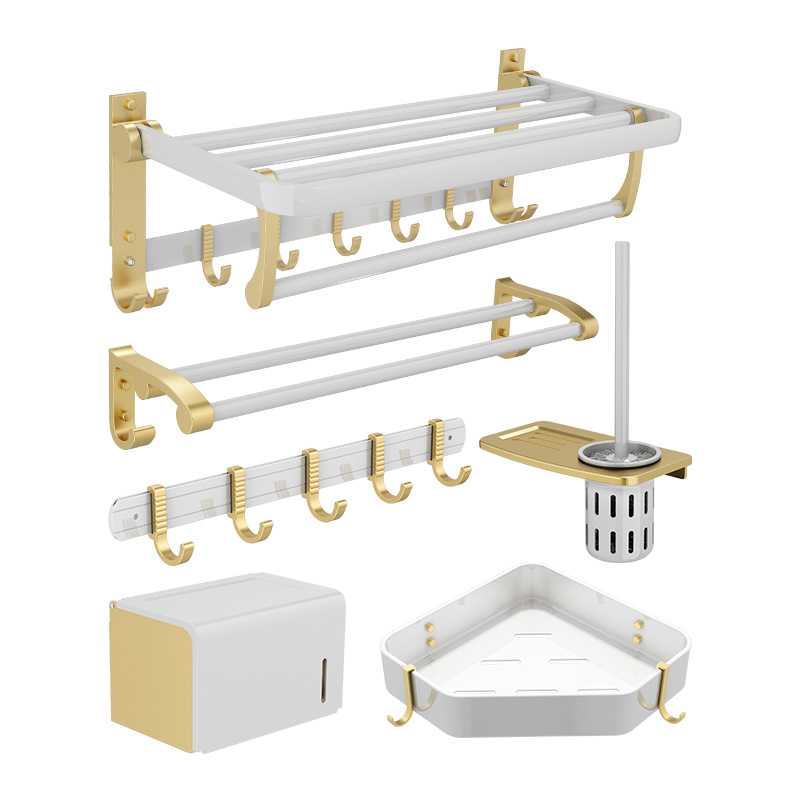 0724 round tube bathroom set