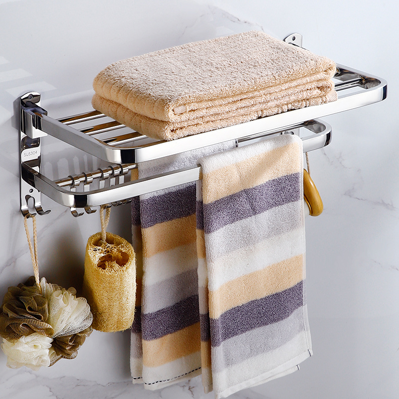 1223 stainless steel bath towel rack