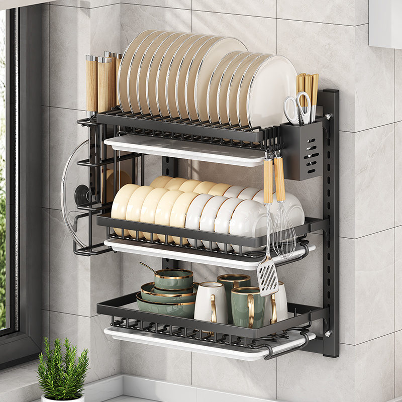 1025 wall-mounted dish rack