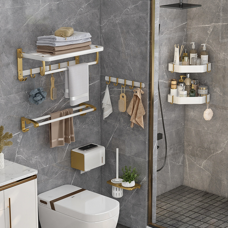 0724 round tube bathroom set