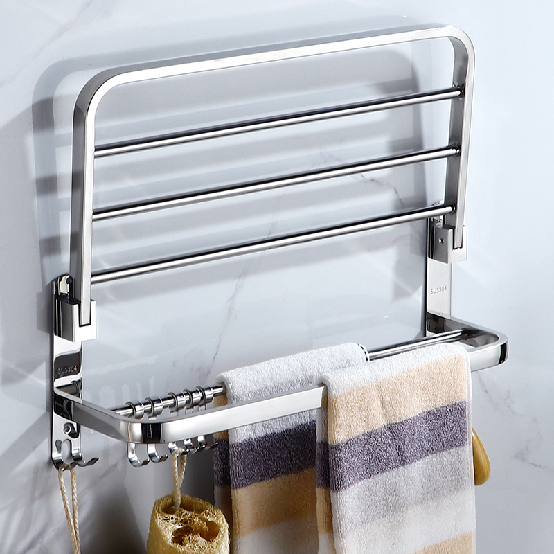 1223 stainless steel bath towel rack
