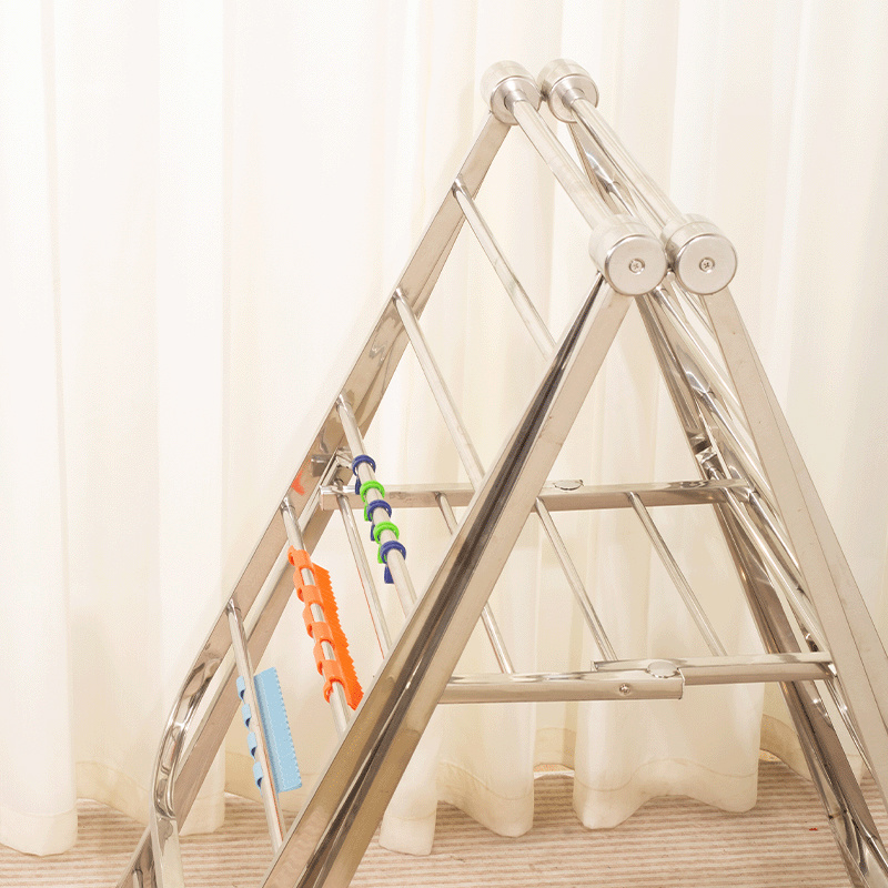 1216 folding drying rack