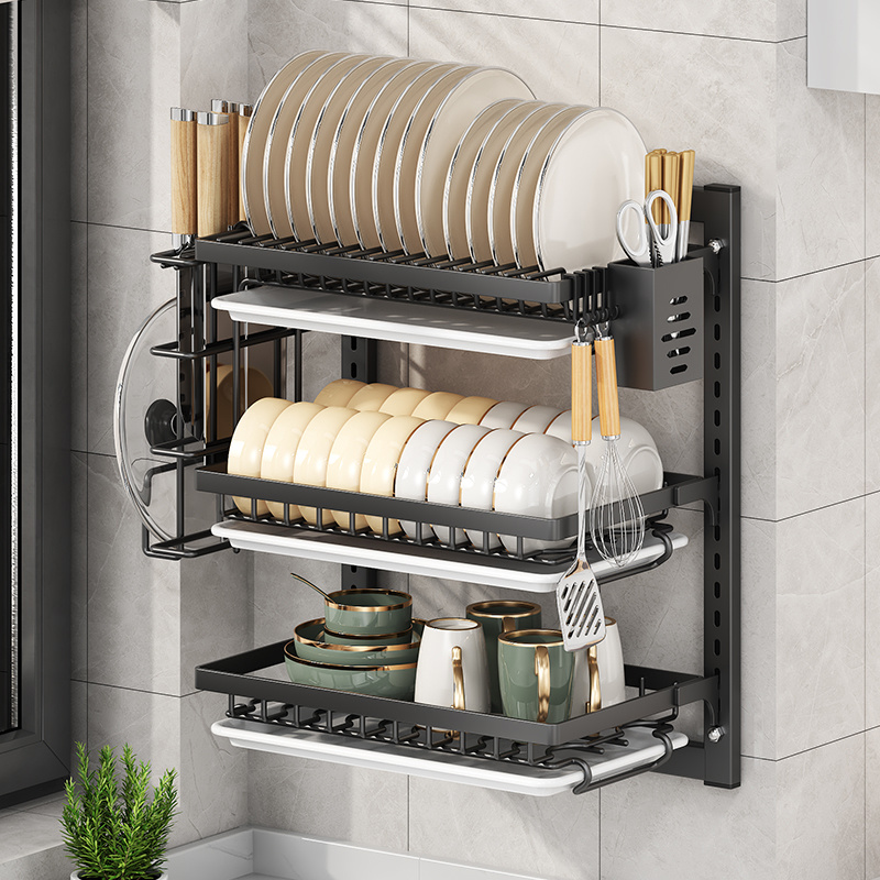 1025 wall-mounted dish rack