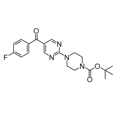 CAS 1703794-73-3 | tert-Butyl 4-(5-(4-fluorobenzoyl)pyrimidin-2-yl)piperazine-1-carboxylate