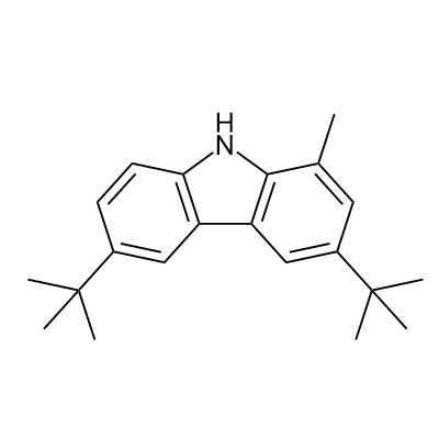 CAS 2487526-75-8 | 9H-Carbazole, 3,6-bis(1,1-dimethylethyl)-1-methyl-