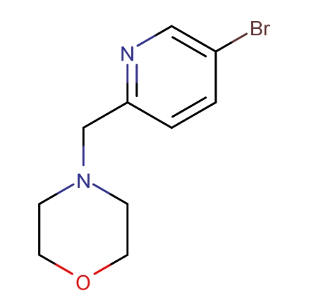 CAS No.294851-95-9     MORPHOLINE, 4-[(5-BROMO-2-PYRIDINYL)METHYL]-