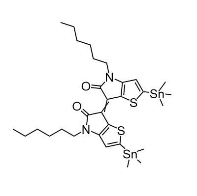 CAS 2603420-81-9 | 4-Hexyl-6-[4-hexyl-4,5-dihydro-5-oxo-2-(trimethylstannyl)-6H-thieno[3,2-b]pyrrol-6-ylidene]-4,6-dihydro-2-(trimethylstannyl)-5H-thieno[3,2-b]pyrrol-5-one