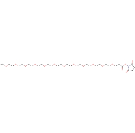 CAS No.2207596-93-6   MPEG11-CH2CH2COONHS
