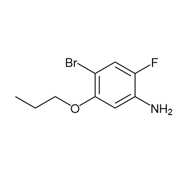 CAS 84478-69-3 | Benzenamine, 4-bromo-2-fluoro-5-propoxy-